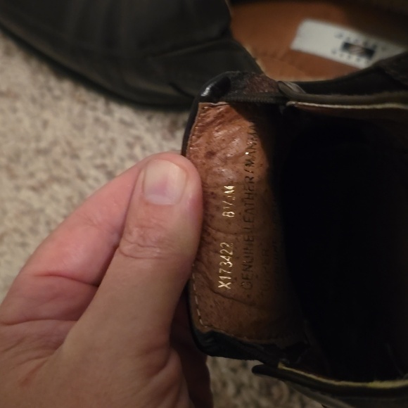 Joseph Abboud Men's Brown Leather Loafers Size 8.5M - Picture 8 of 13